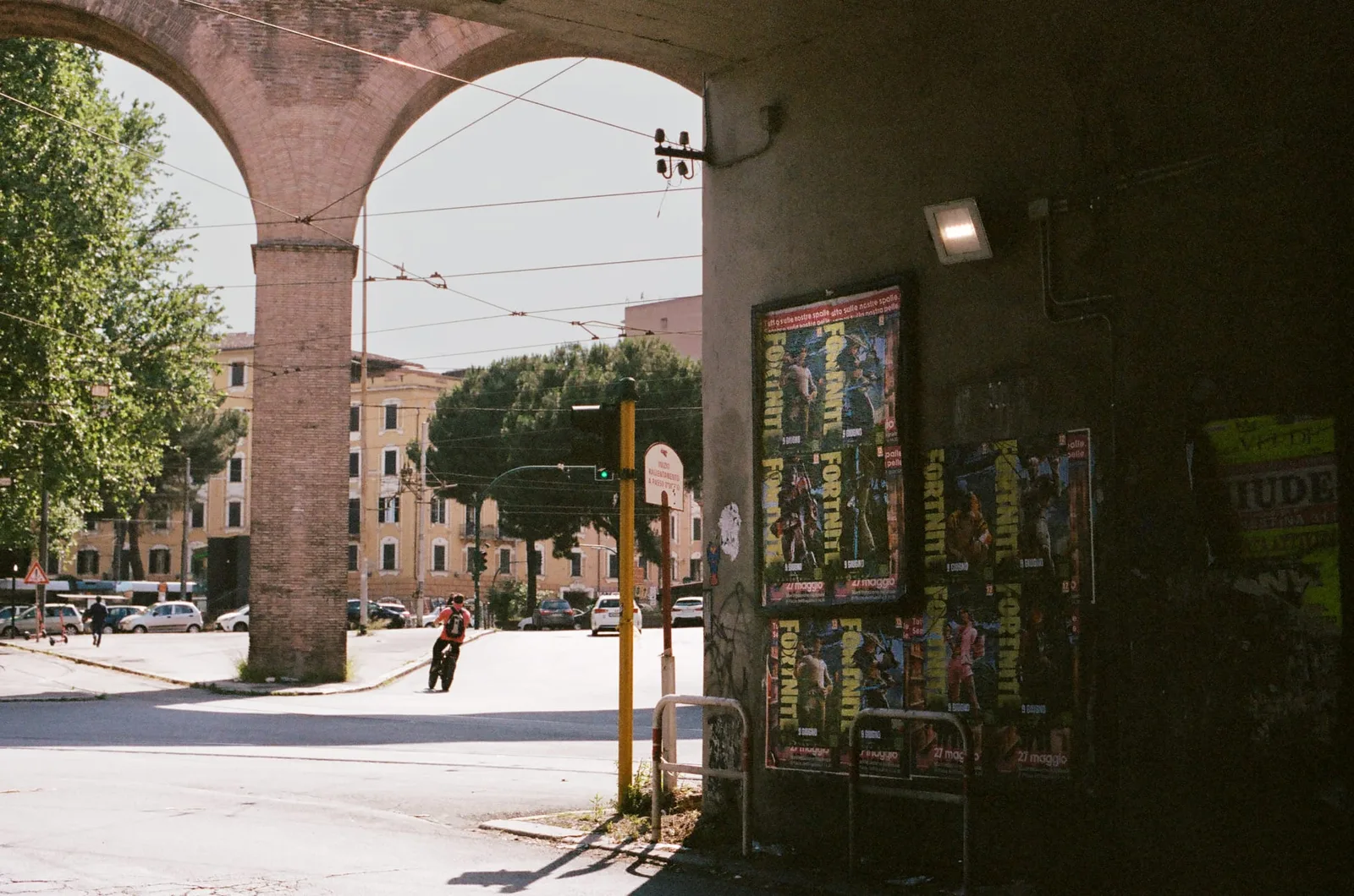Urban campaign installation in Rome